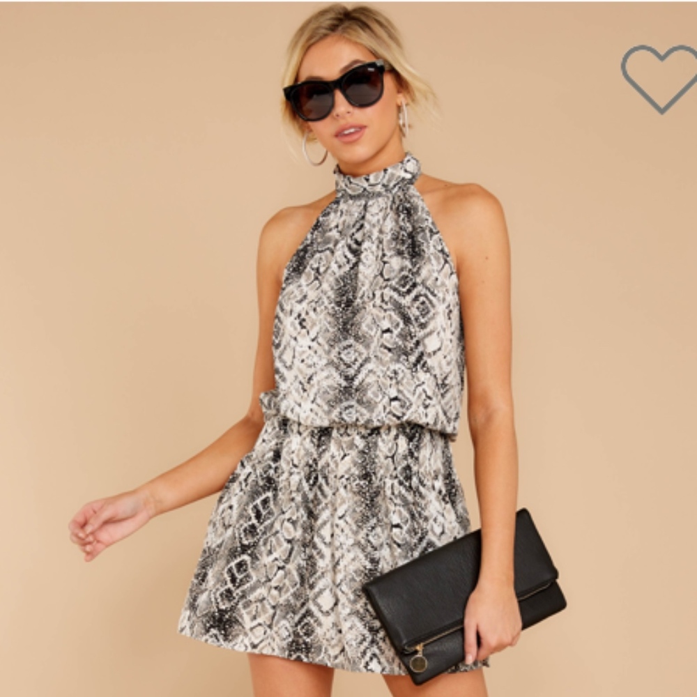 Snake Print Dress 🎉HP🎉